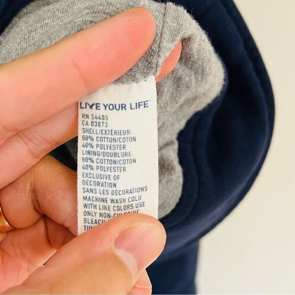 AMERICAN EAGLE Women's Dark Blue Button Front Coat Size Medium - Picture 7 of 7